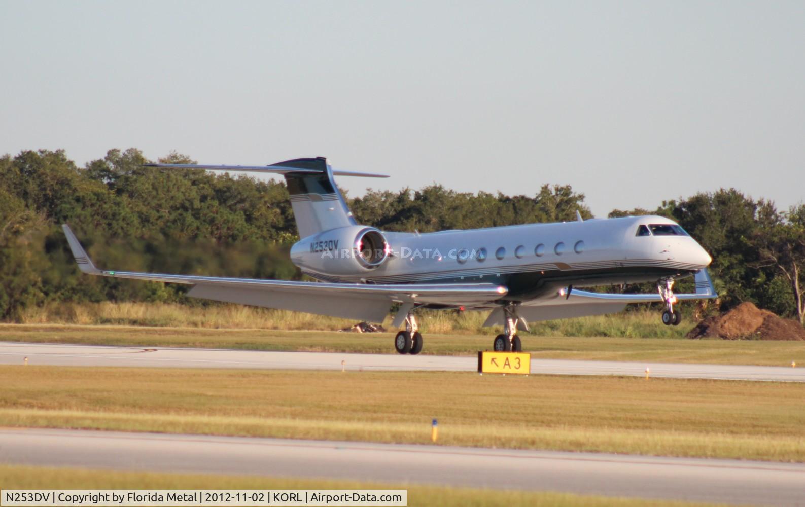 N253DV, Gulfstream Aerospace GV-SP (G550) C/N 5257, NBAA 2012