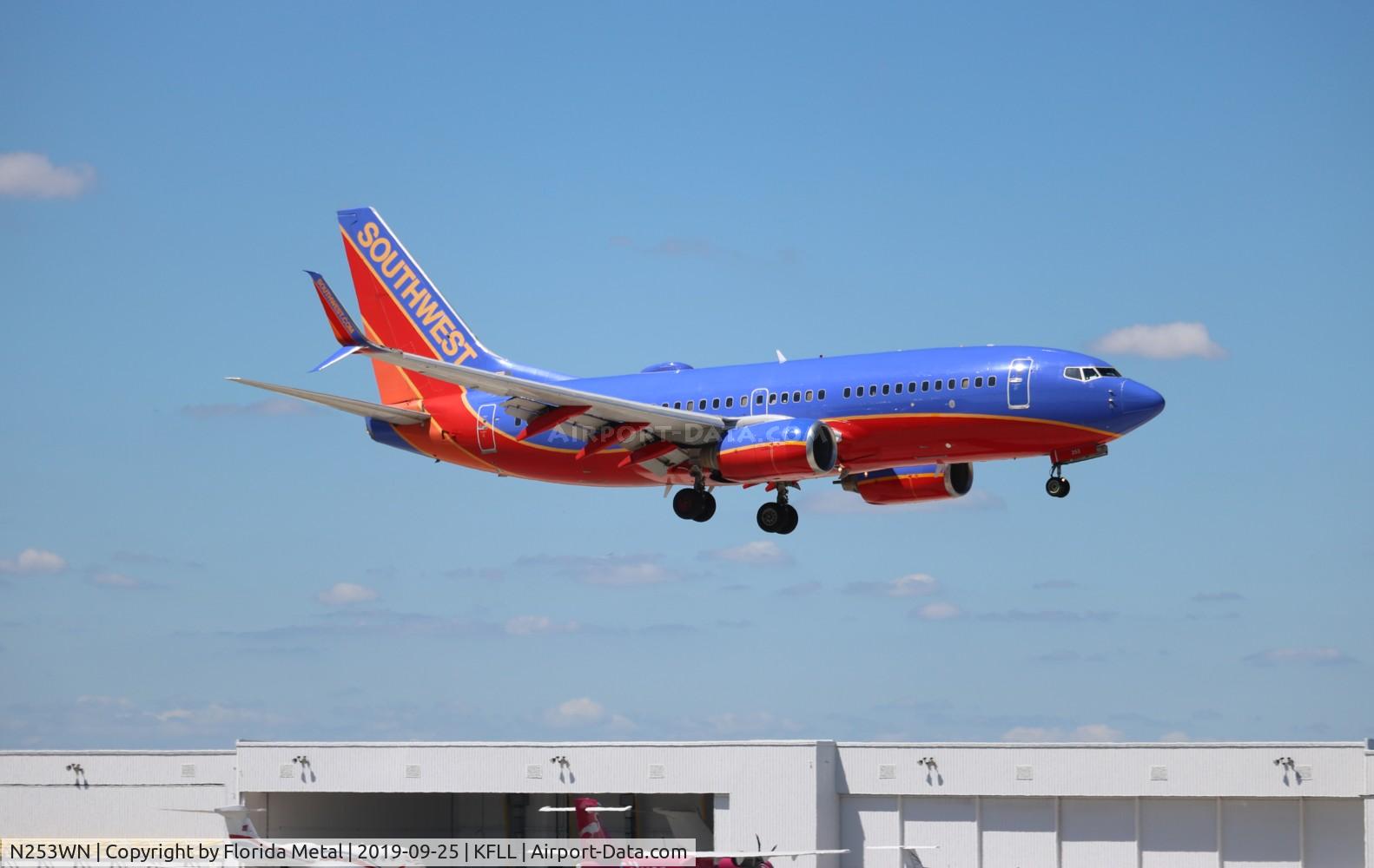 N253WN, 2006 Boeing 737-7H4 C/N 32511, FLL 2019