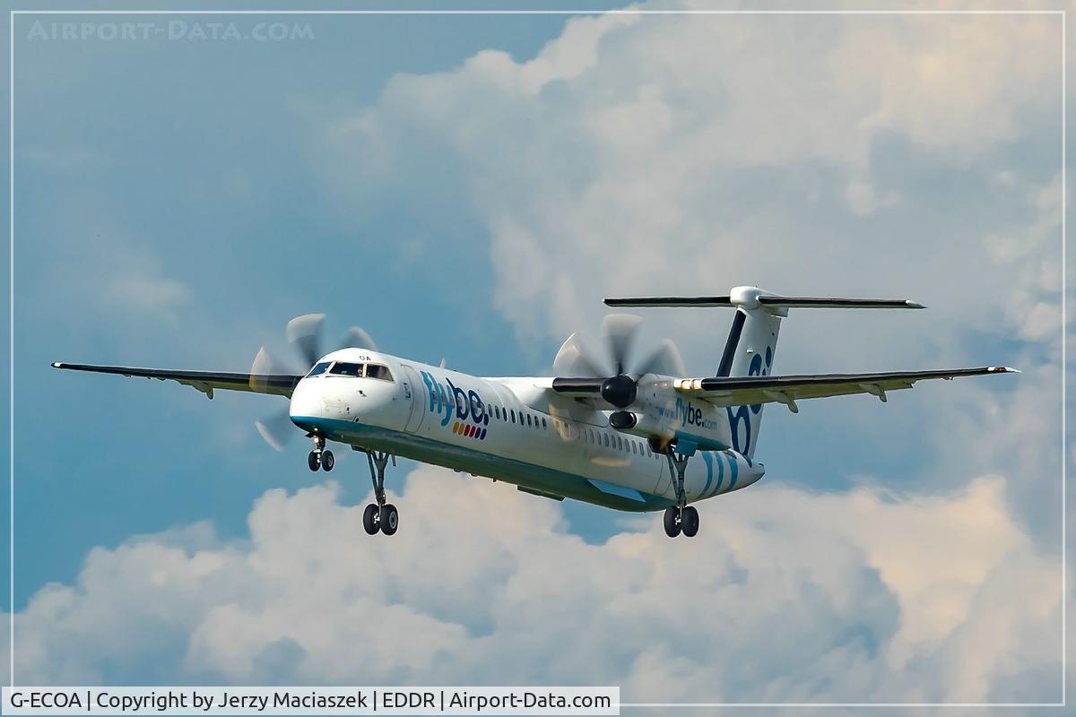 G-ECOA, 2007 De Havilland Canada DHC-8-402Q Dash 8 C/N 4180, De Havilland Canada DHC-8-402Q,