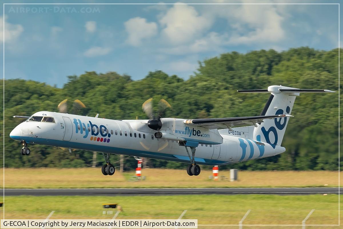 G-ECOA, 2007 De Havilland Canada DHC-8-402Q Dash 8 C/N 4180, De Havilland Canada DHC-8-402Q,