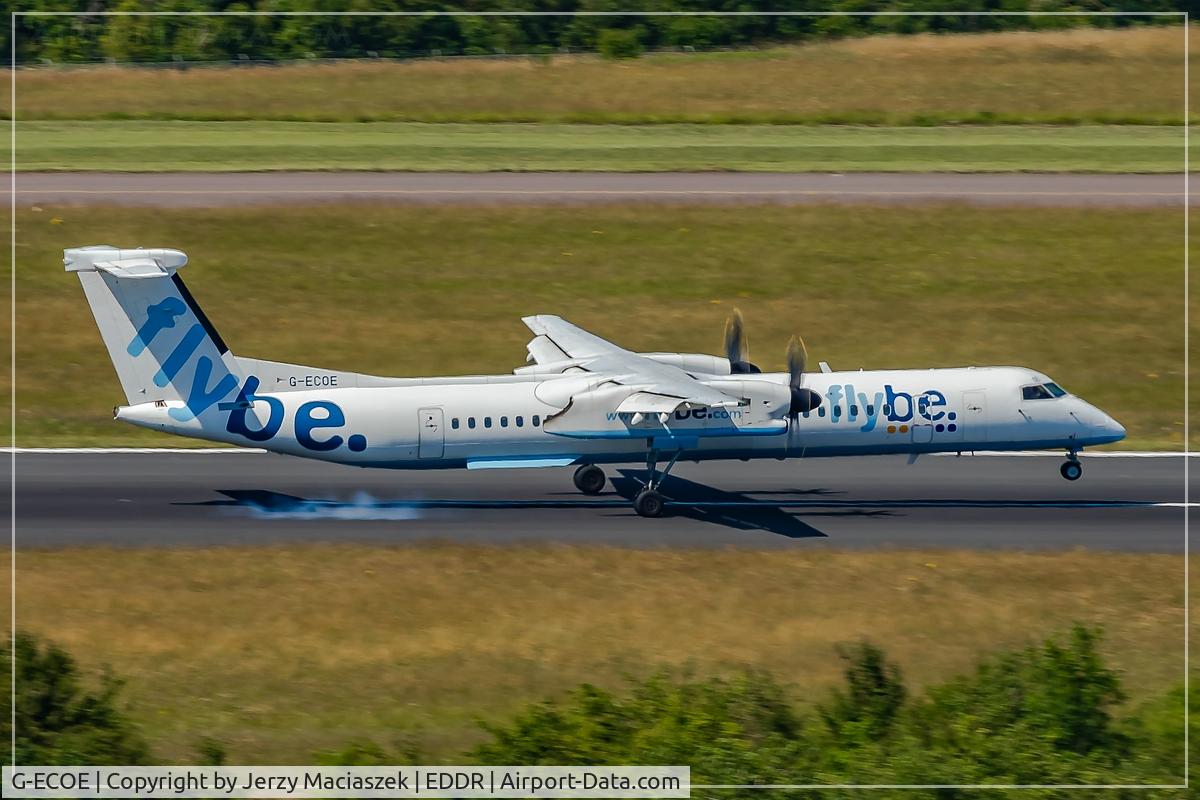 G-ECOE, 2008 De Havilland Canada DHC-8-402Q Dash 8 C/N 4212, De Havilland Canada DHC-8-402Q,