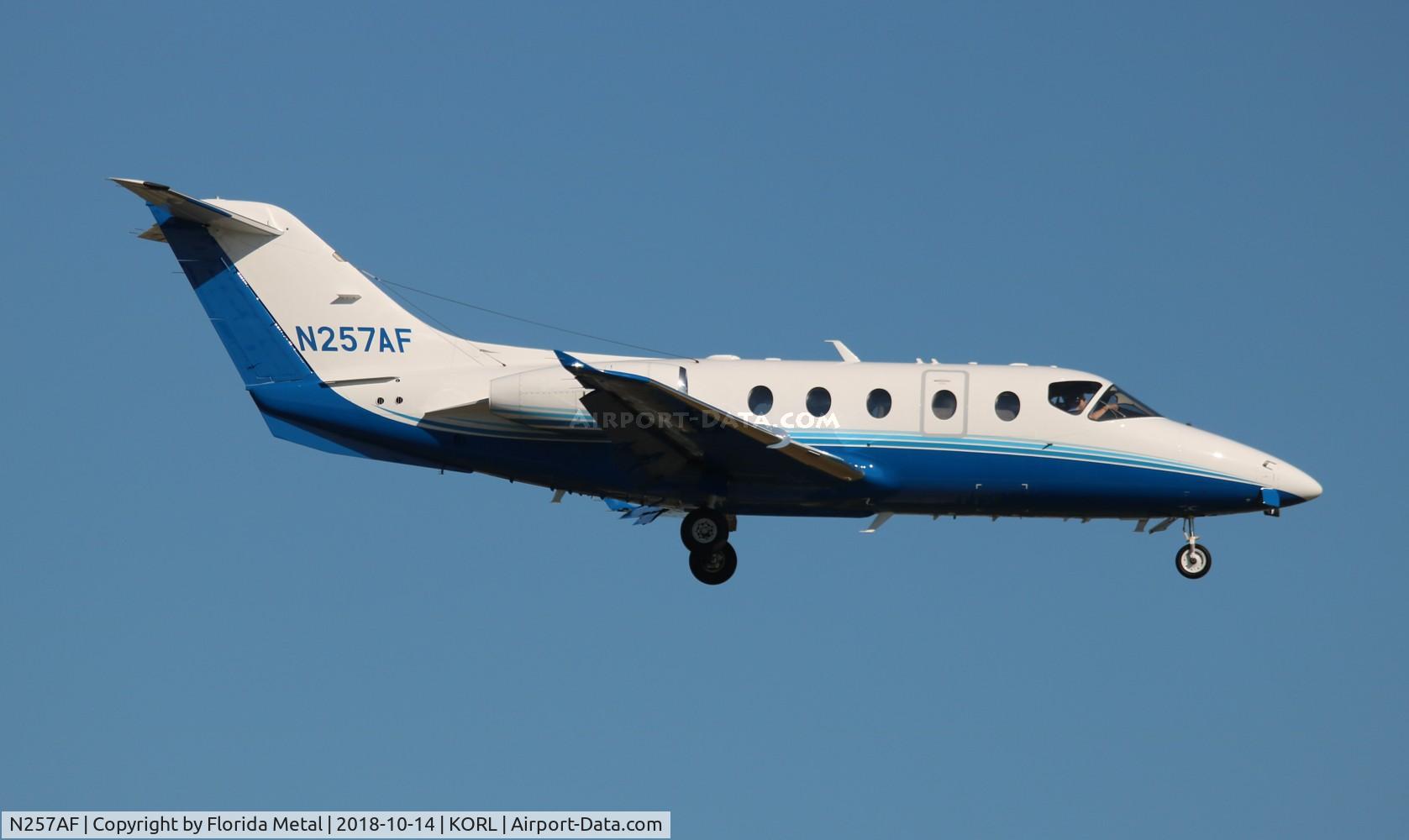 N257AF, 2007 Raytheon Beechjet 400A C/N RK-517, NBAA 2018