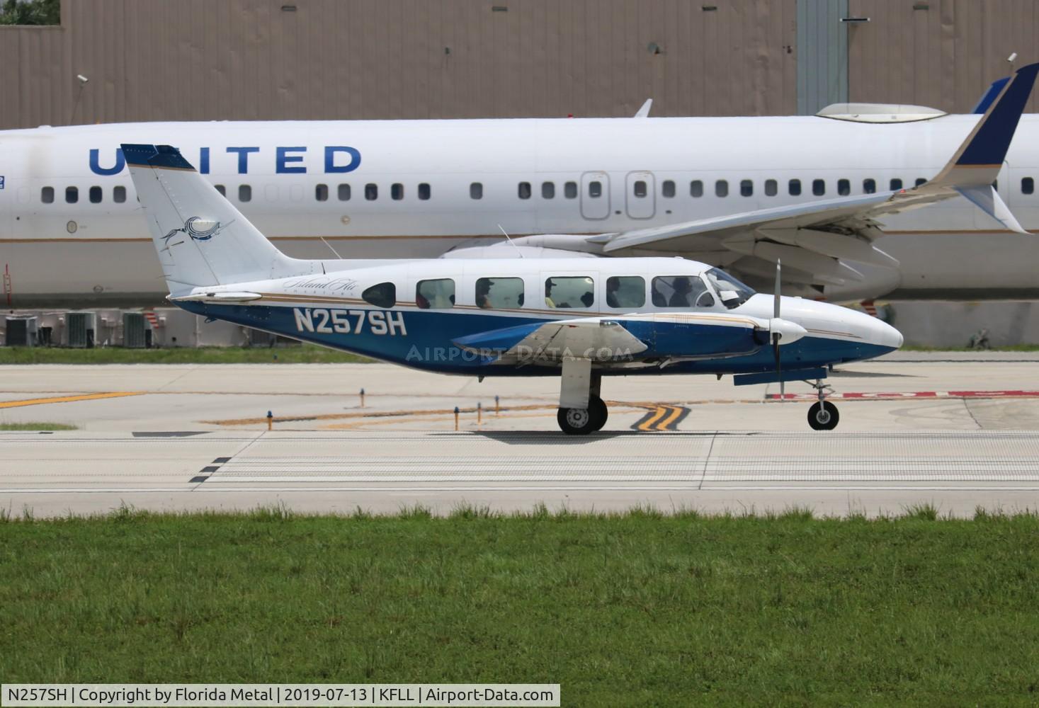 N257SH, Piper PA-31-350 Chieftain C/N 31-8052121, FLL 2019