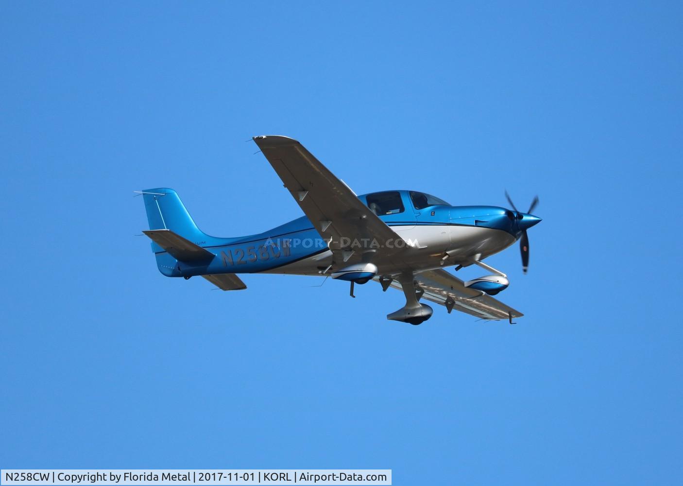 N258CW, 2016 Cirrus SR22 C/N 4314, ORL 2017
