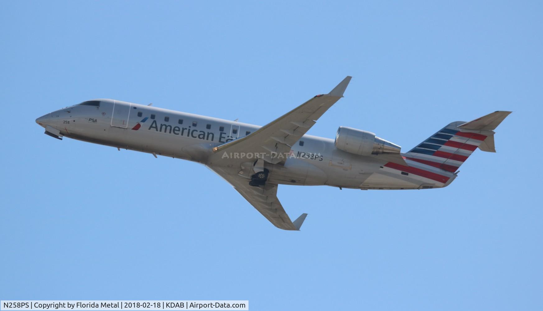 N258PS, 2004 Bombardier CRJ-200ER (CL-600-2B19) C/N 7941, DAB 2018