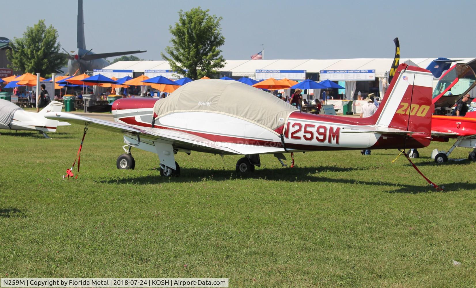 N259M, 1966 Aero Commander 200D C/N 297, OSH 2018