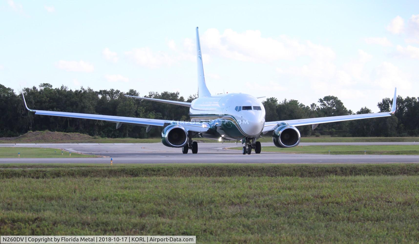 N260DV, 1998 Boeing 737-75T BBJ C/N 29142, NBAA 2018