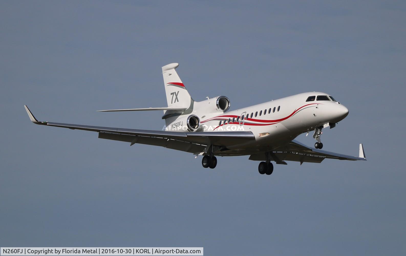 N260FJ, 2015 Dassault Falcon 7X C/N 260, NBAA 2016
