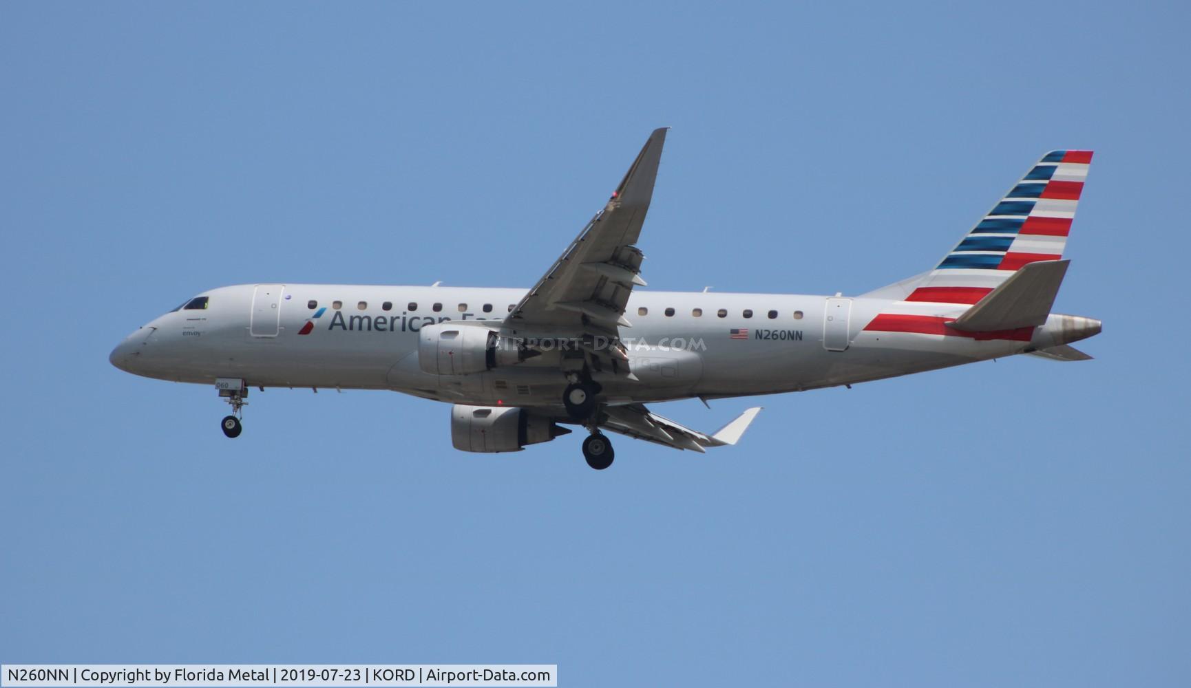 N260NN, 2017 Embraer 175LR (ERJ-170-200LR) C/N 17000699, ORD 2019