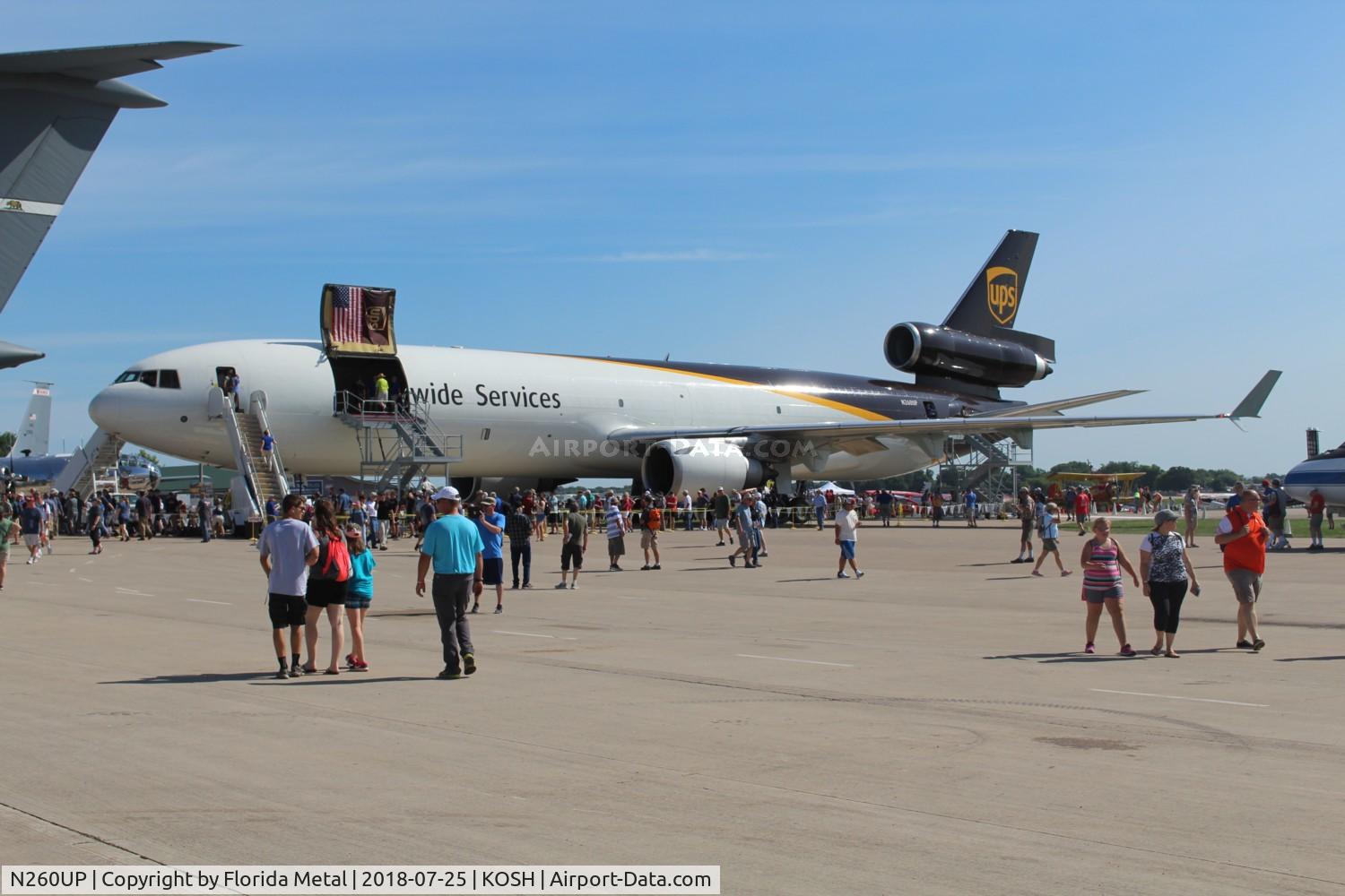 N260UP, 1992 McDonnell Douglas MD-11F C/N 48418, OSH 2018