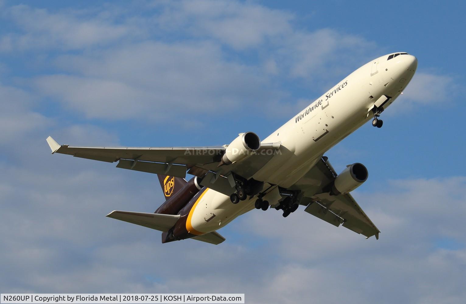 N260UP, 1992 McDonnell Douglas MD-11F C/N 48418, OSH 2018