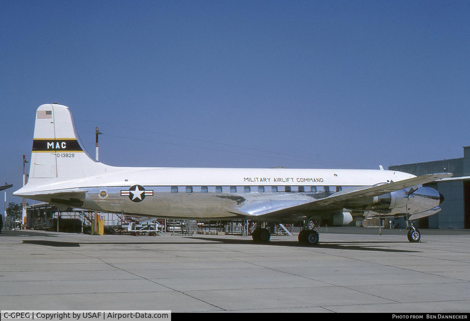C-GPEG, Douglas C-118A Liftmaster (DC-6A) C/N 43576, C-GPEG was formerly in USAF service as 51-3829.
