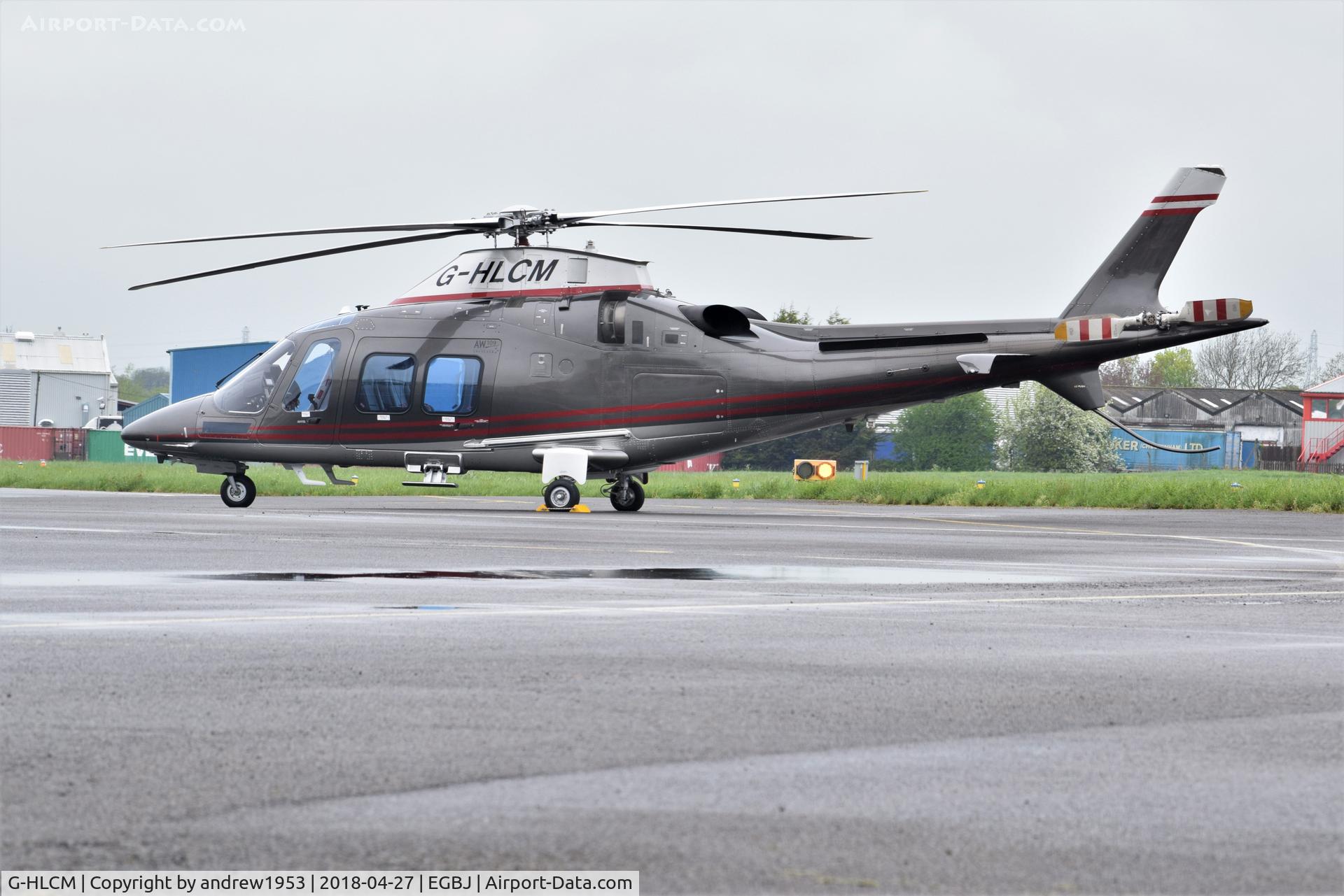 G-HLCM, 2017 Leonardo AW-109SP GrandNew C/N 22369, G-HLCM at Gloucestershire Airport.