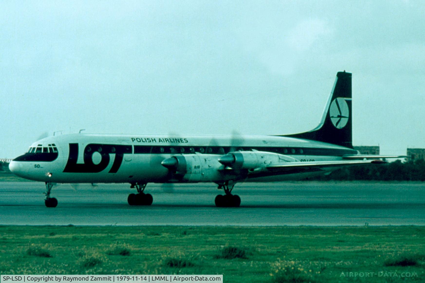 SP-LSD, 1964 Ilyushin IL-18V C/N 184007102, Ilyushin IL-18V SP-LSD LOT