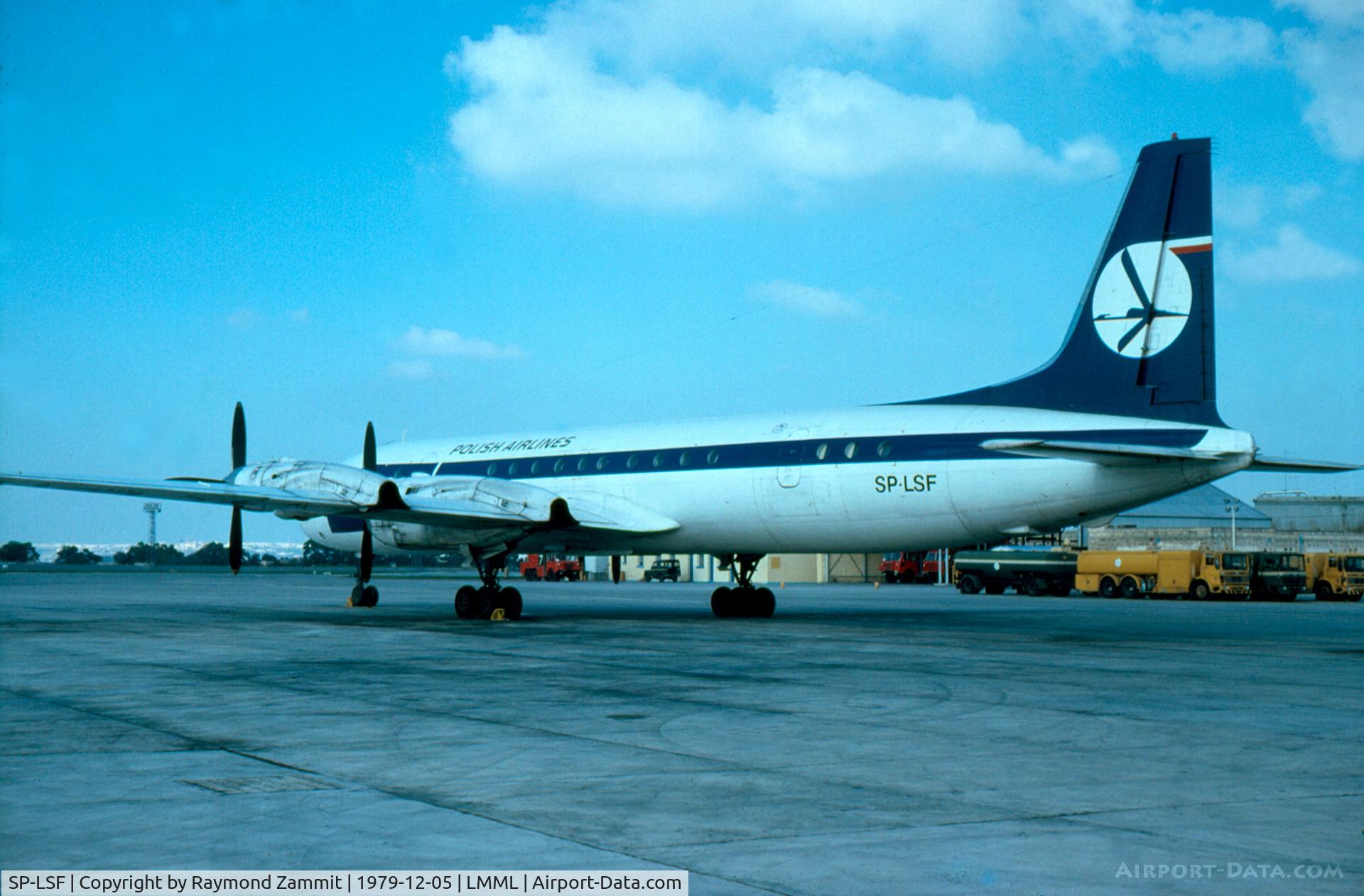 SP-LSF, 1965 Ilyushin IL-18V C/N 185008601, Ilyushin IL-18V SP-LSF LOT