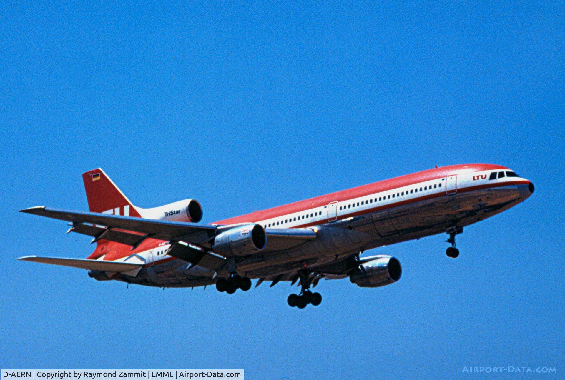 D-AERN, 1978 Lockheed L-1011-385-1-15 TriStar 200 C/N 193A-1158, Lockheed L1011 Tristar D-AERN LTU