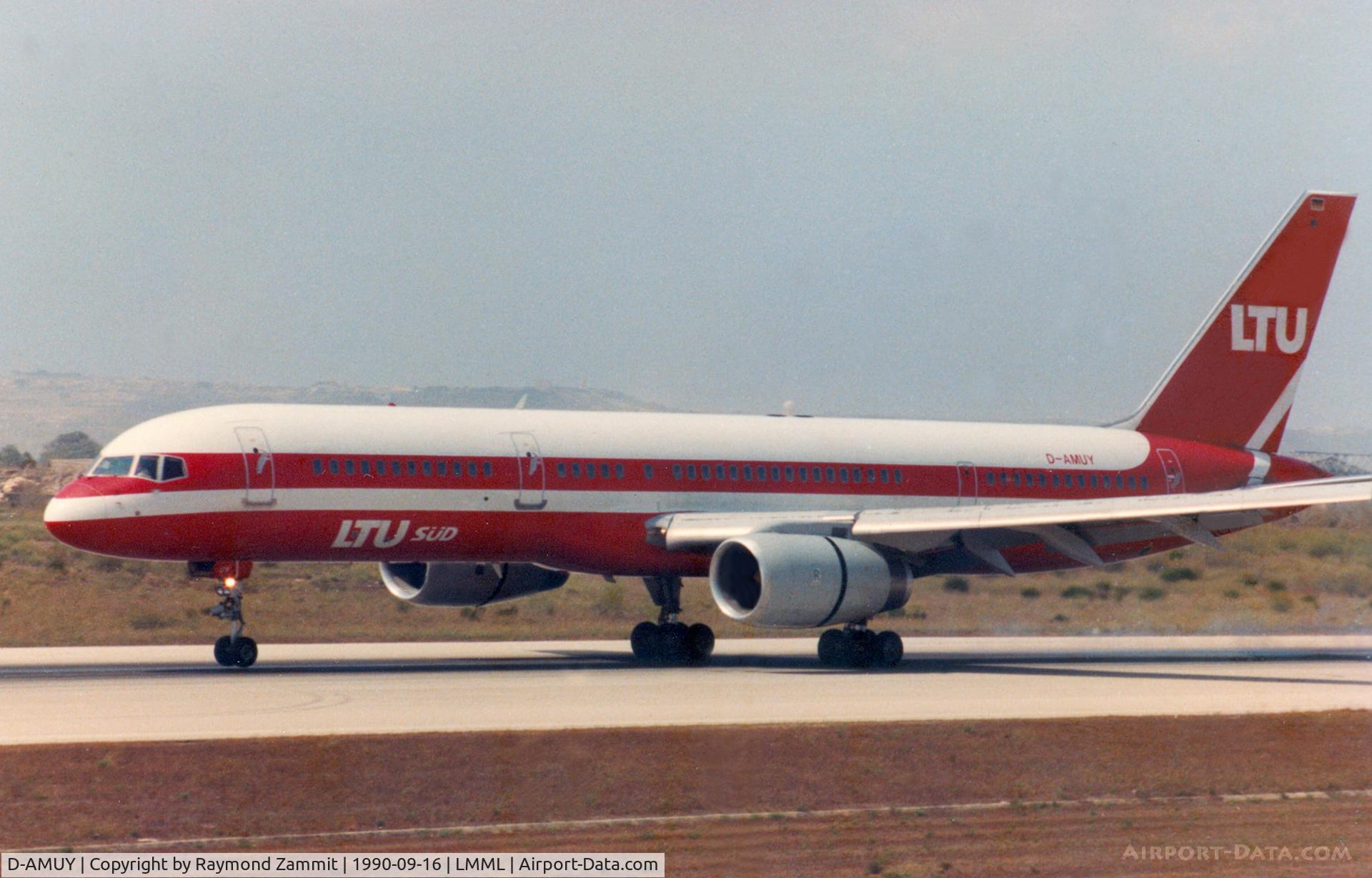 D-AMUY, 1988 Boeing 757-2G5 C/N 24176, B757 D-AMUY LTU