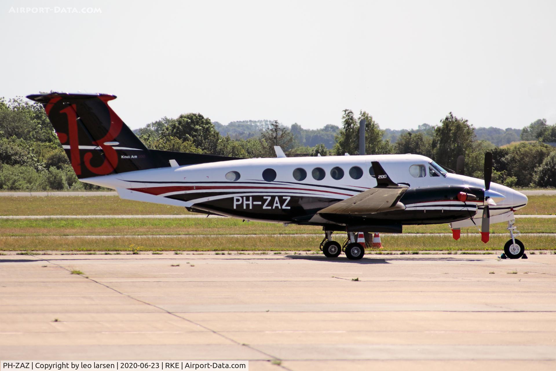 PH-ZAZ, 1994 Beech B200 King Air C/N BB-1478, Roskilde 23.6.2020