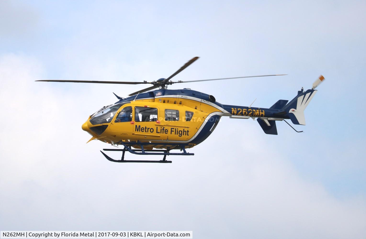 N262MH, Eurocopter-Kawasaki EC-145 (BK-117C-2) C/N 9278, Cleveland 2017