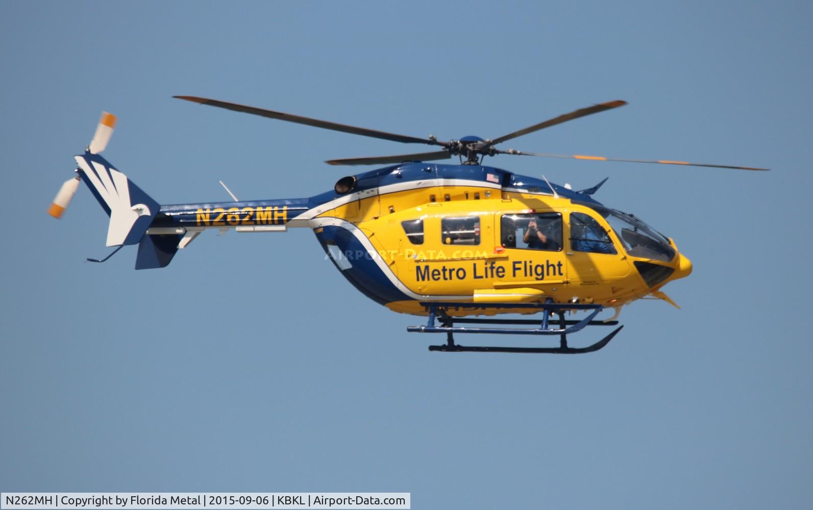 N262MH, Eurocopter-Kawasaki EC-145 (BK-117C-2) C/N 9278, Cleveland 2015
