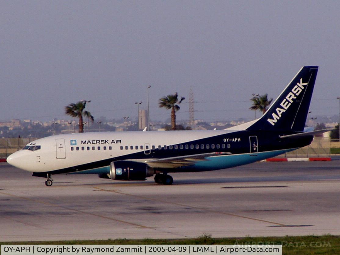 OY-APH, 1997 Boeing 737-5L9 C/N 28721, B737-500 OY-APH Maersk