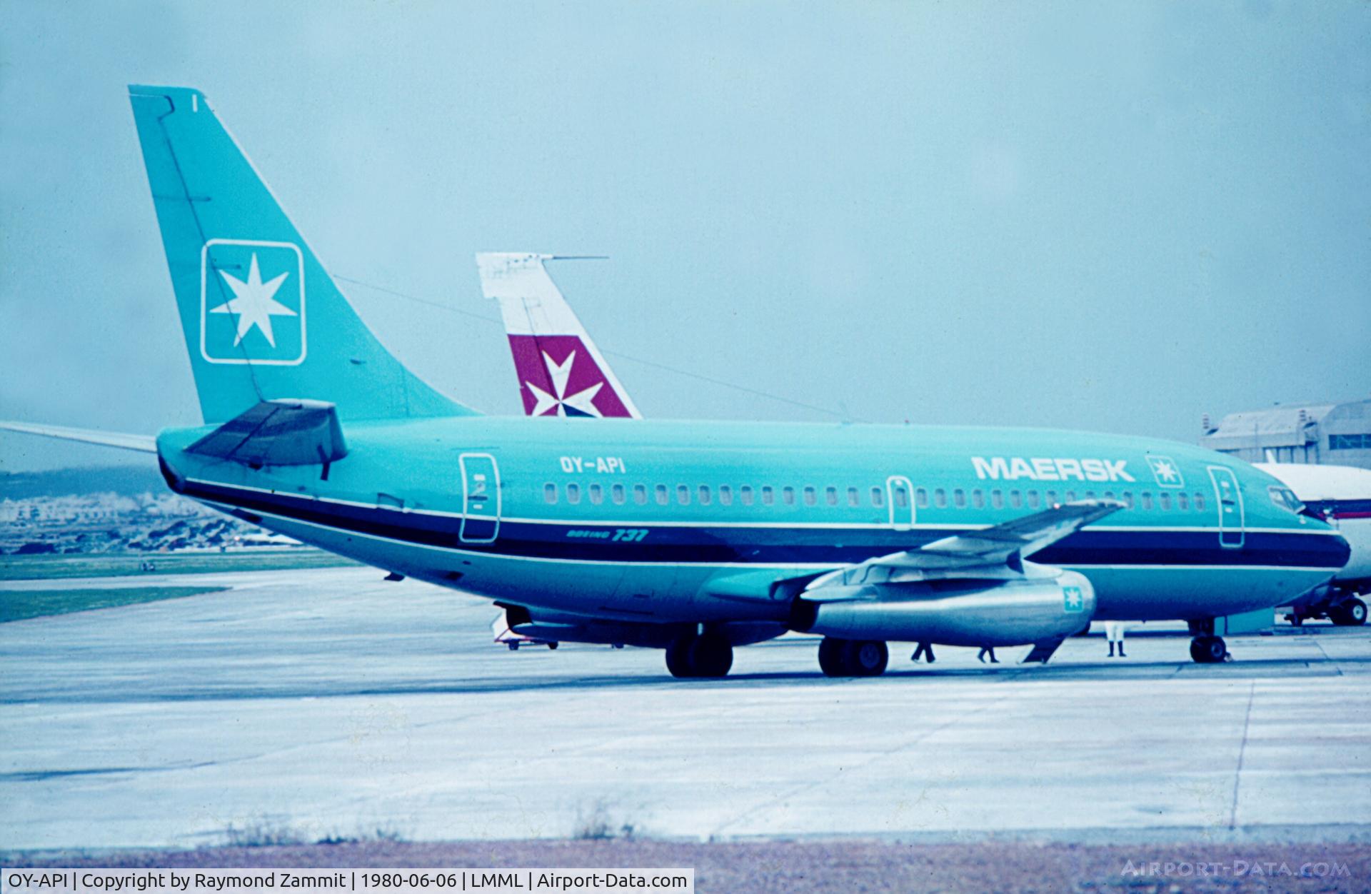 OY-API, 1997 Boeing 737-5L9 C/N 28722, B737-500 OY-API Maersk