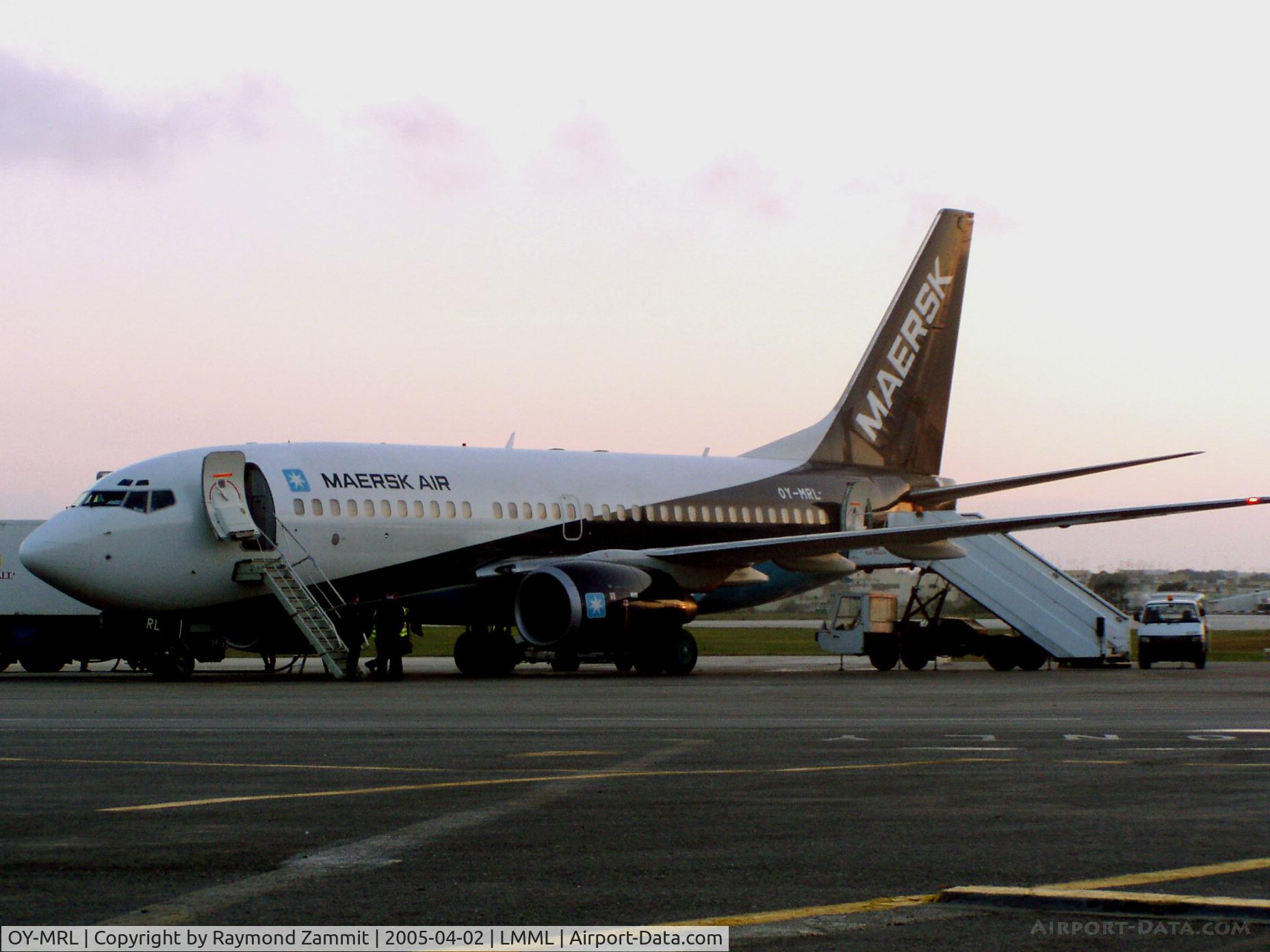 OY-MRL, 2002 Boeing 737-7L9 C/N 28011, B737-700 OY-MRL Maersk