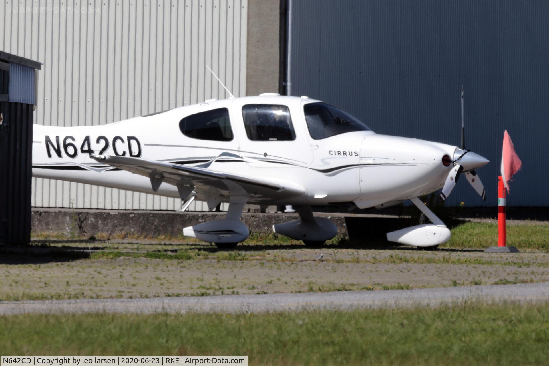 N642CD, 2005 Cirrus SR22 C/N 1720, Roskilde 23.6.2020