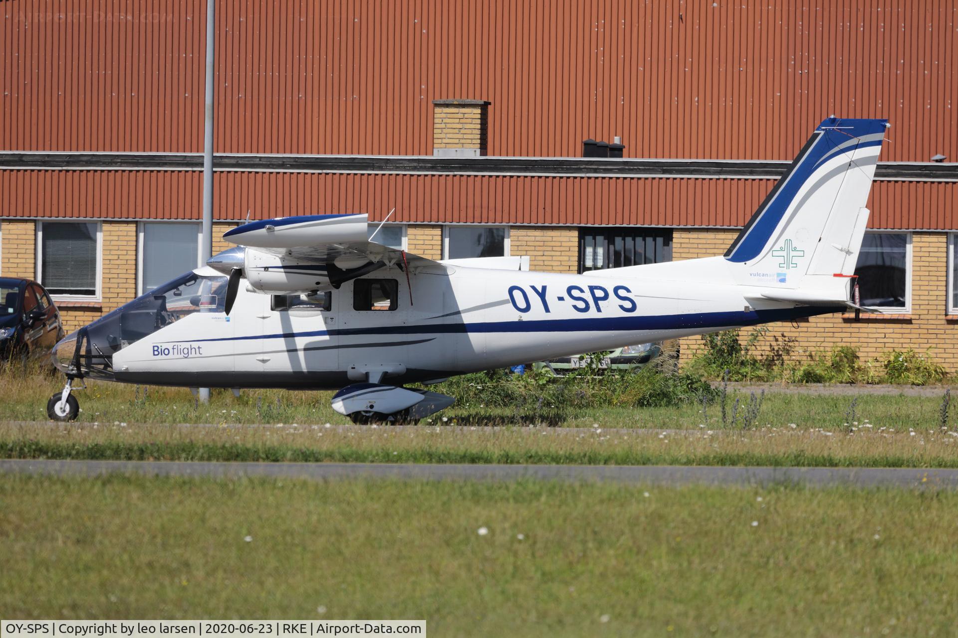 OY-SPS, 2018 Vulcanair P.68 Observer 2 C/N 505-48/OB2, Roskilde 23.6.2020