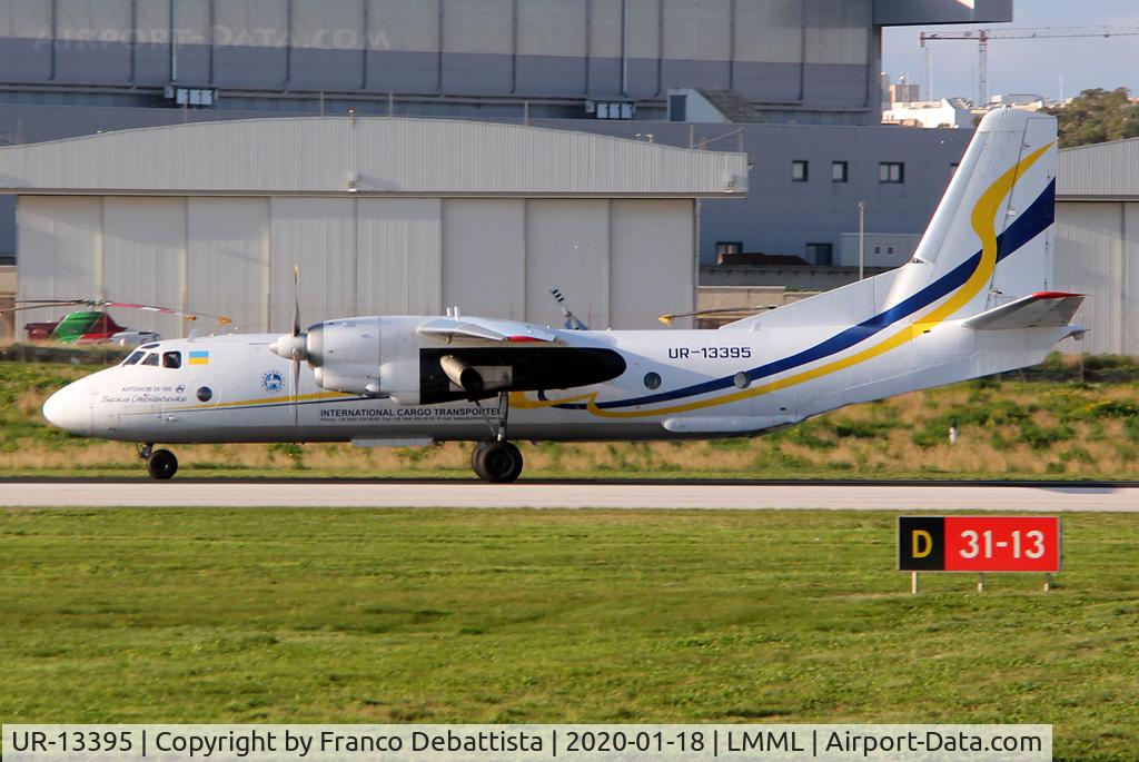 UR-13395, 1975 Antonov An-26 C/N 47302605, Back tracking runway 31
