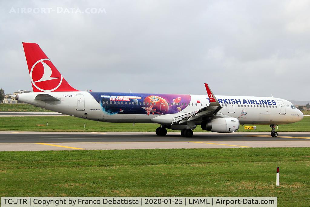 TC-JTR, 2017 Airbus A321-231 C/N 7518, Entering Park 9