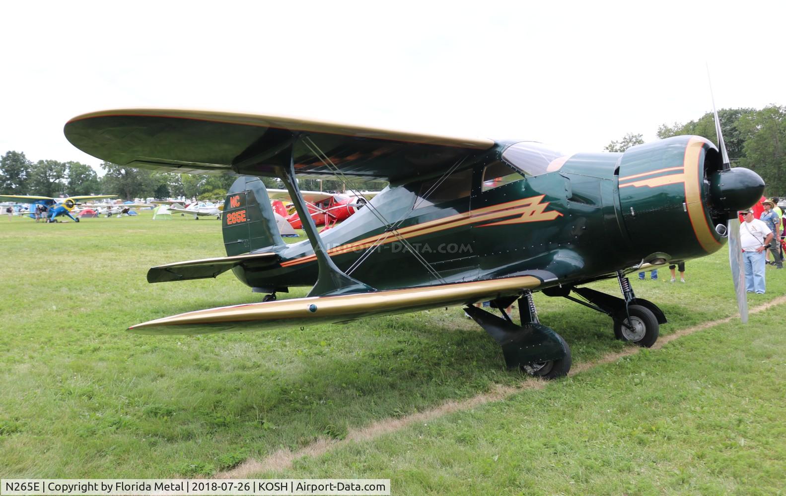 N265E, 1943 Beech D17S Staggerwing C/N 4940, OSH 2018
