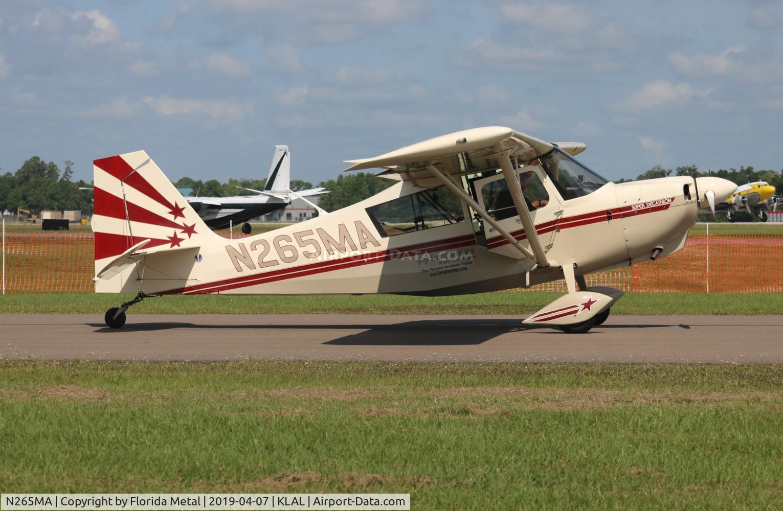 N265MA, 2003 American Champion 8KCAB Super Decathlon C/N 937-2003, SNF 2019