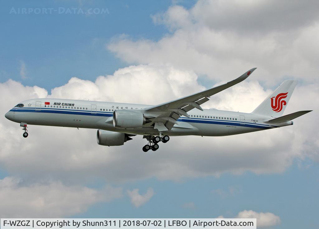 F-WZGZ, 2018 Airbus A350-941 C/N 0178, C/n 0178 - To be B-1085