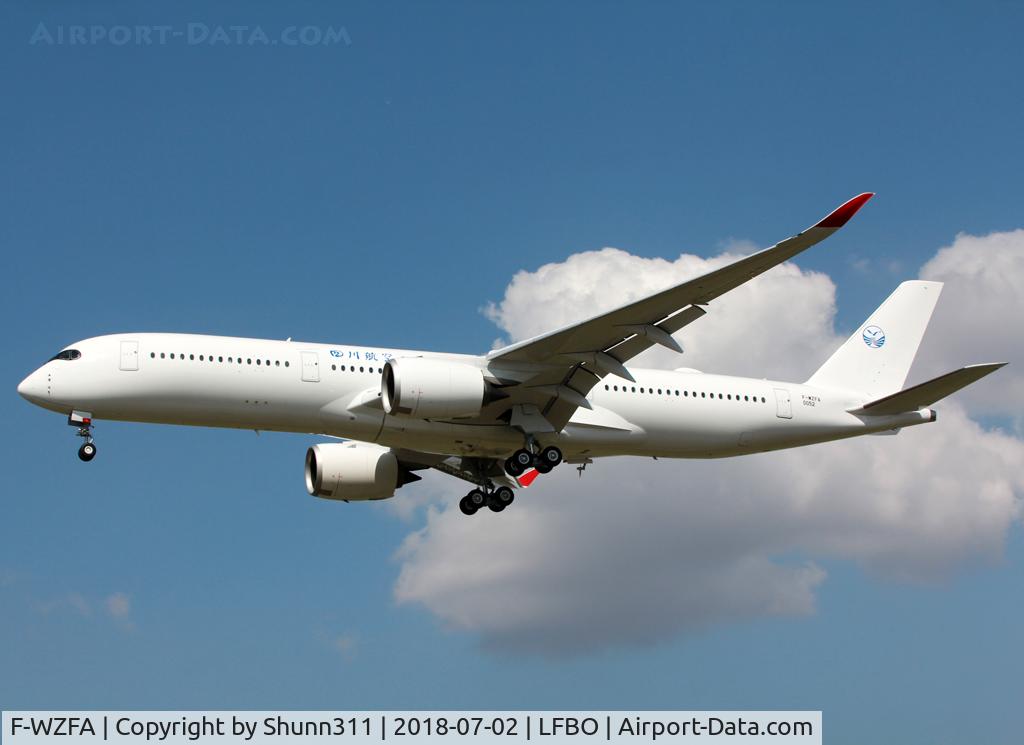 F-WZFA, 2016 Airbus A350-941 C/N 0052, C/n 0052 - To be B-304U