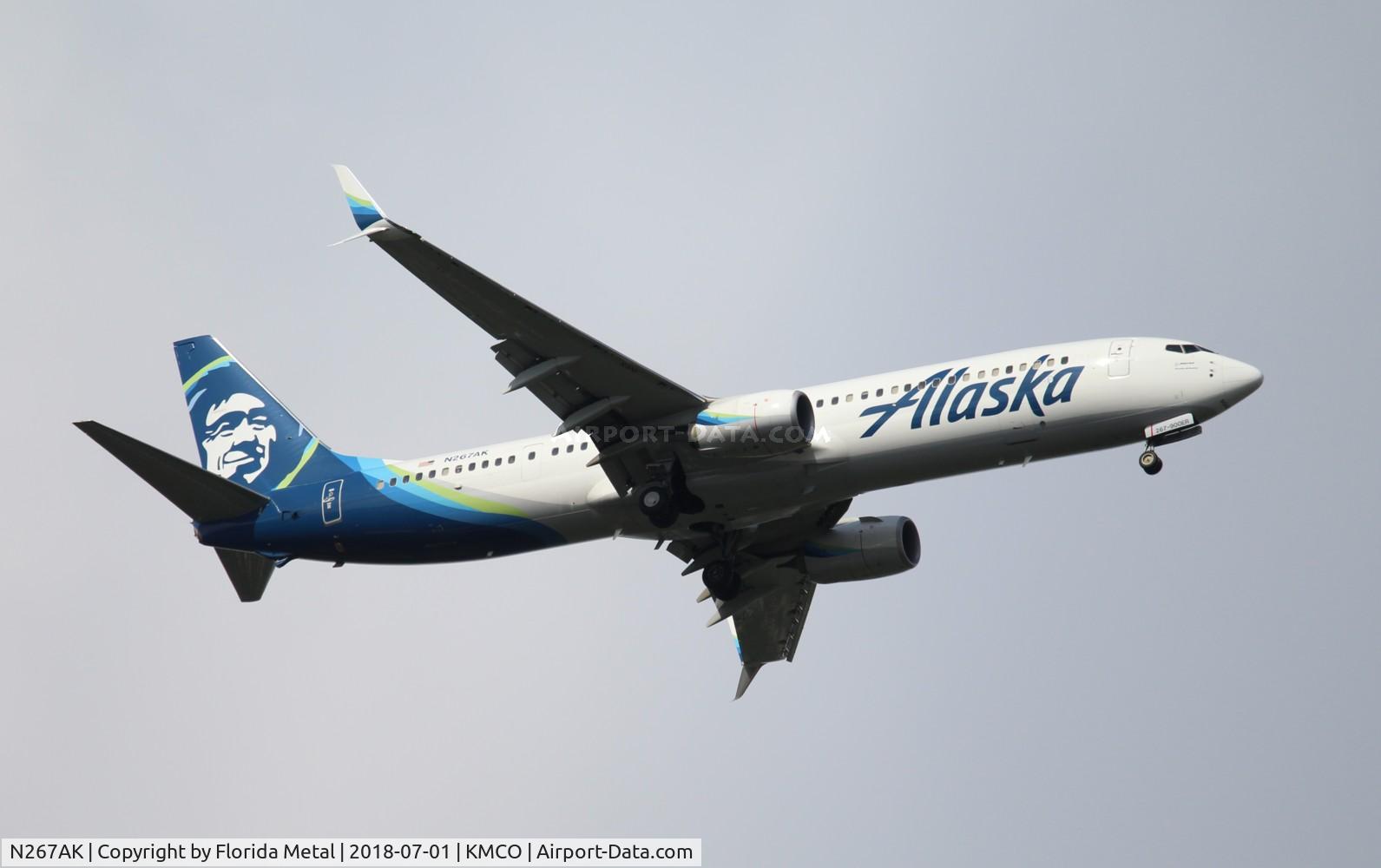 N267AK, 2017 Boeing 737-990/ER C/N 60581, MCO 2018