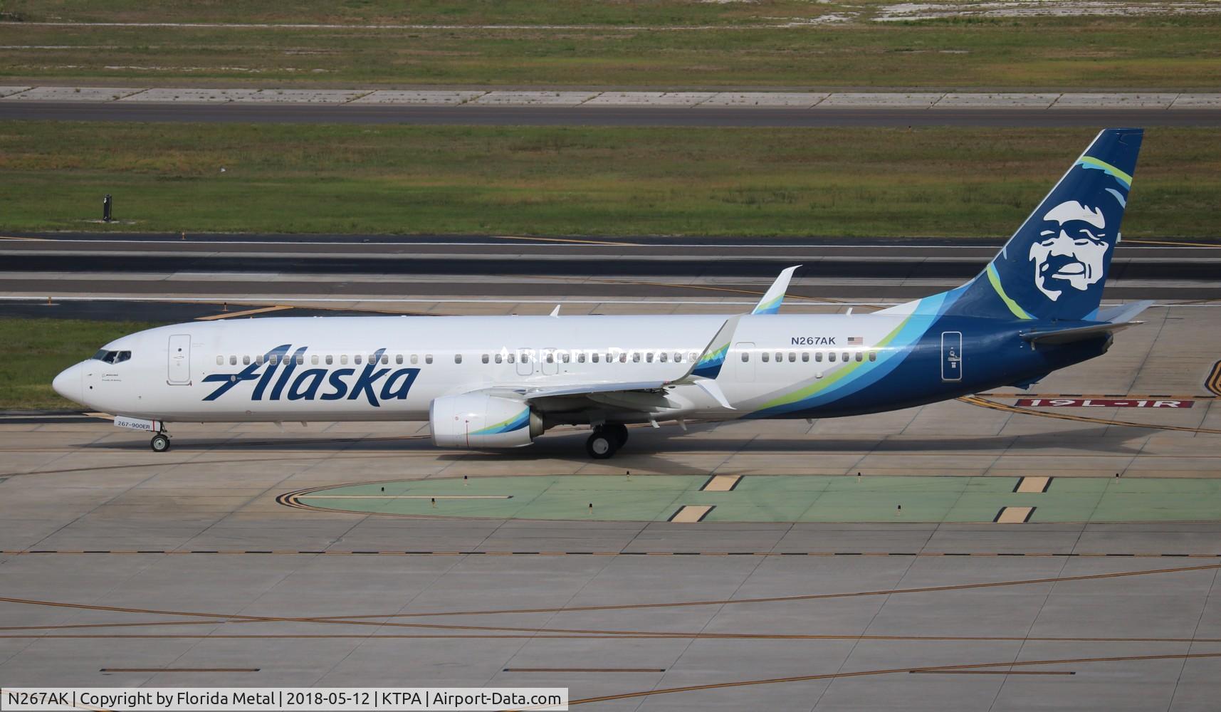 N267AK, 2017 Boeing 737-990/ER C/N 60581, TPA 2018