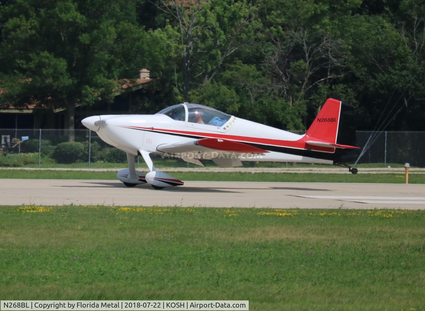 N268BL, 2002 Vans RV-6 C/N 22374, OSH 2018
