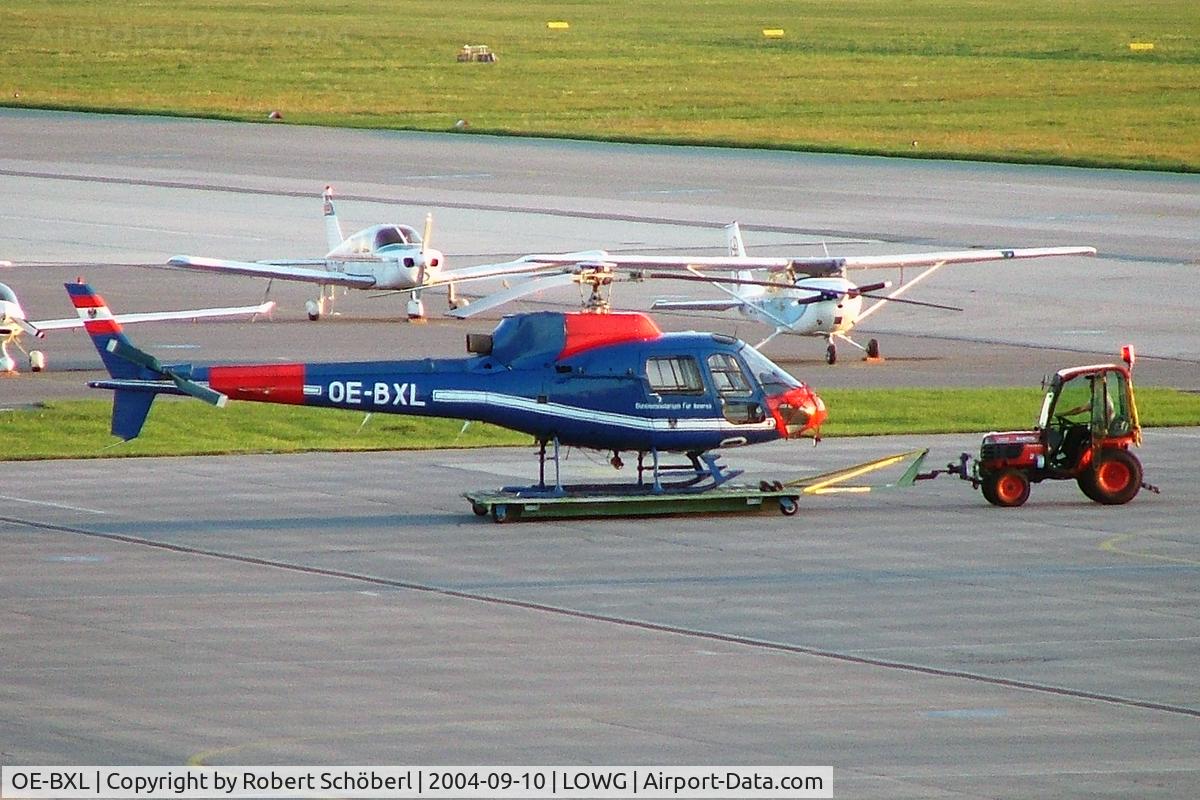 OE-BXL, Aerospatiale AS-350B-1 Ecureuil C/N 2049, OE-BXL @ LOWG 2004