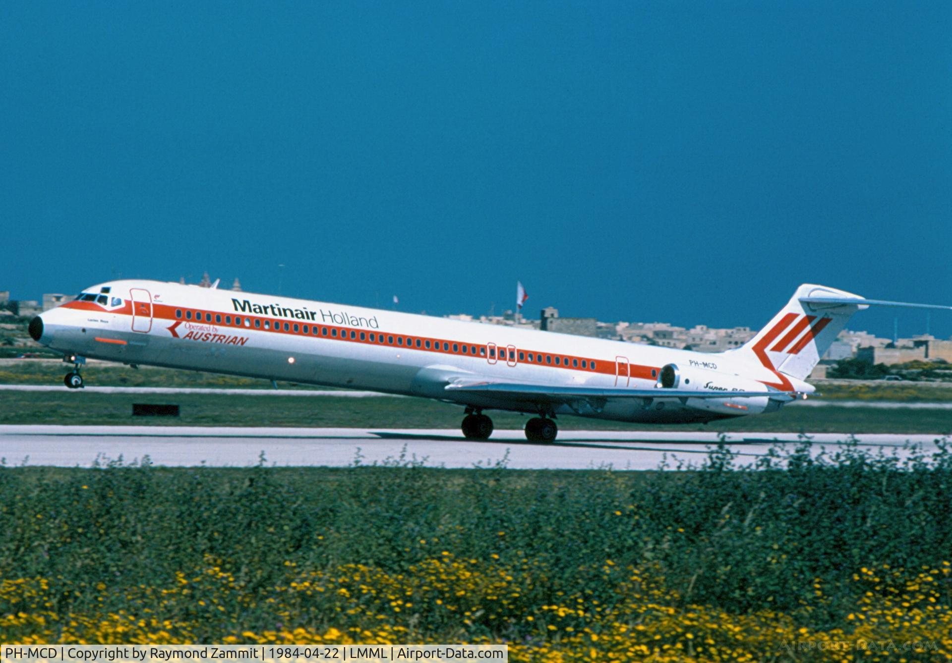 PH-MCD, 1983 McDonnell Douglas MD-82 (DC-9-82) C/N 48022, MD-82 PH-MCD Martinair Holland