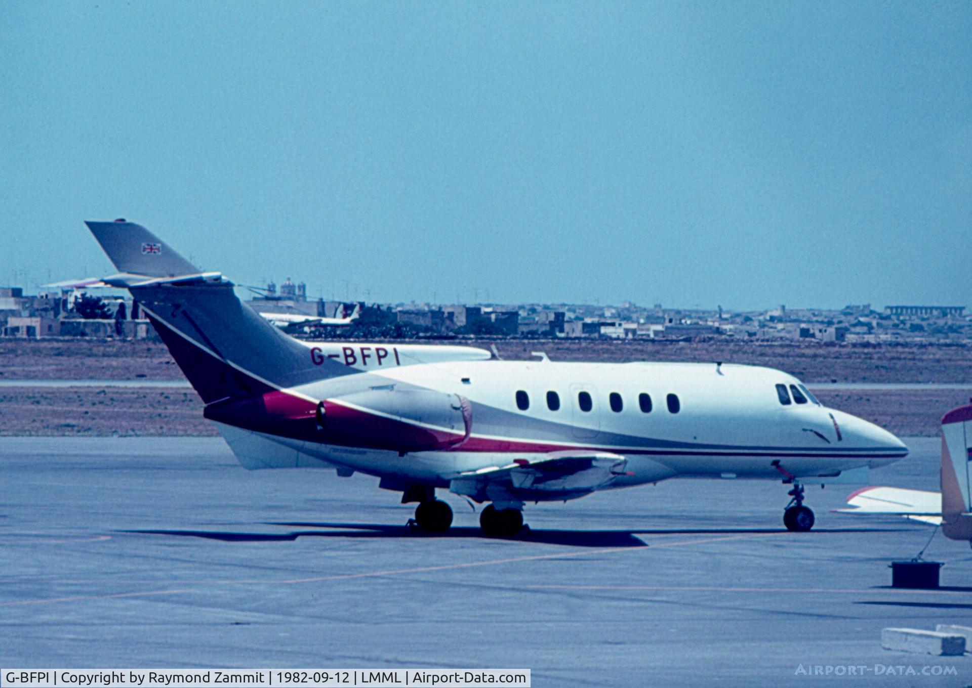 G-BFPI, 1978 Hawker Siddeley HS.125 Series 700A C/N 257025, Hawker Siddeley 125 G-BFPI McAlpine Aviation