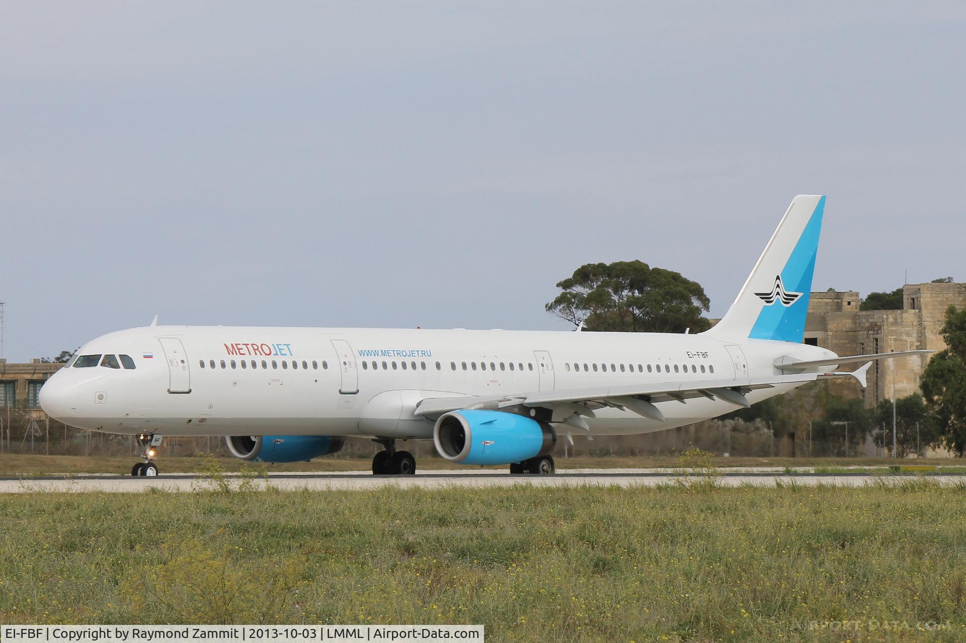 EI-FBF, 1999 Airbus A321-231 C/N 1060, A321 EI-FBF Metrojet (Kolavia)