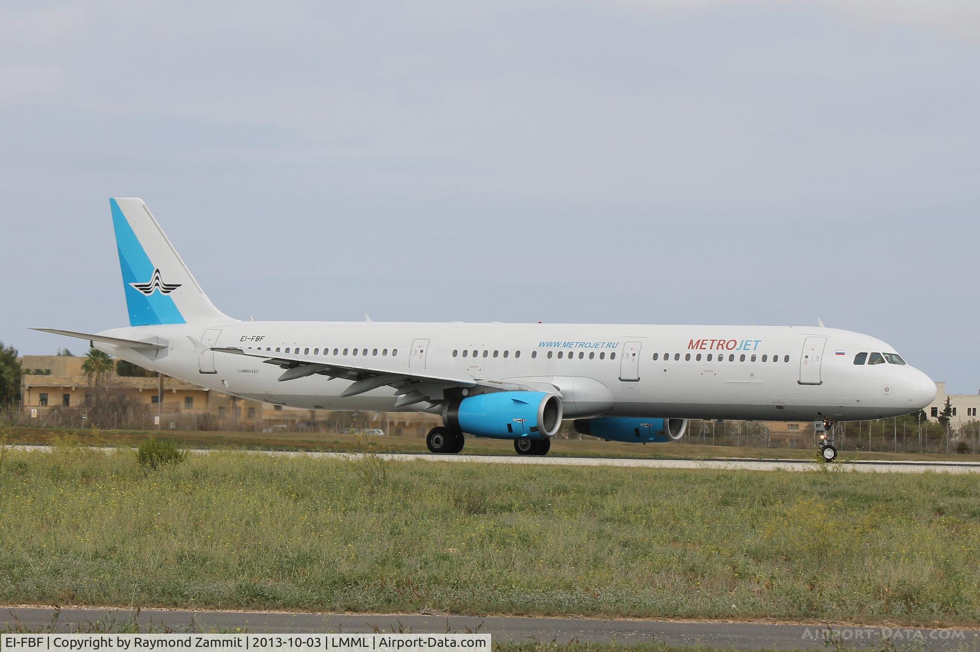 EI-FBF, 1999 Airbus A321-231 C/N 1060, A321 EI-FBF Metrojet (Kolavia)