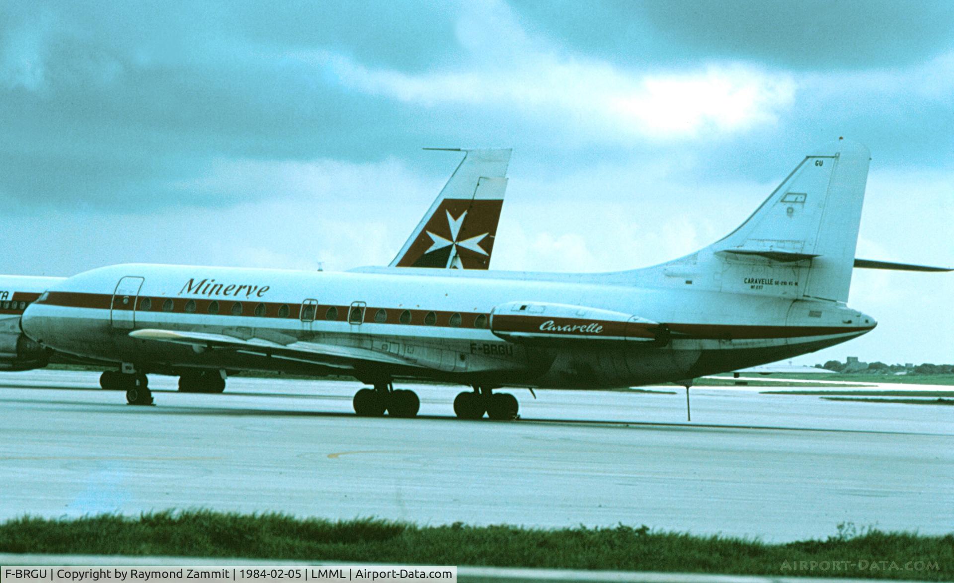F-BRGU, 1969 Sud Aviation SE-210 Caravelle VI-N C/N 237, Sud Aviation SE-210 Caravelle F-BRGU Minerve