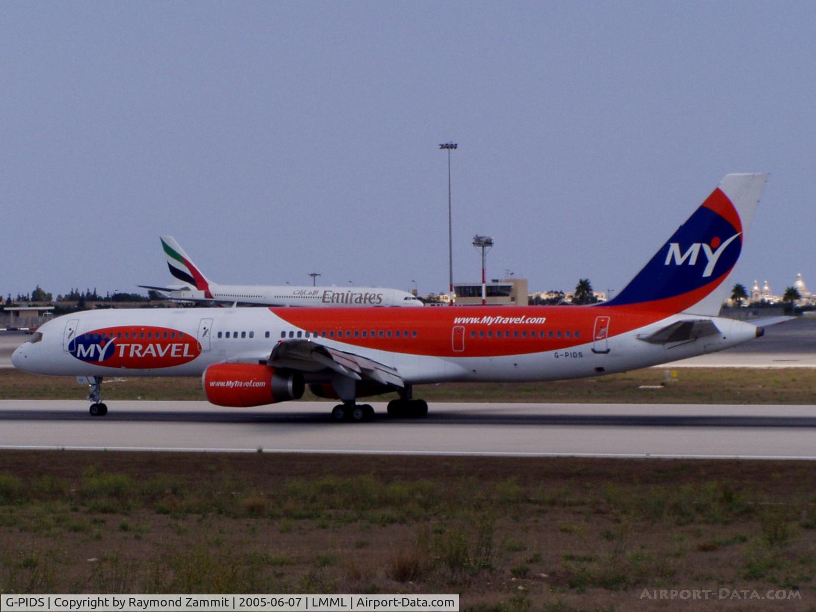 G-PIDS, 1982 Boeing 757-225 C/N 22195, B757 G-PIDS MyTravel
