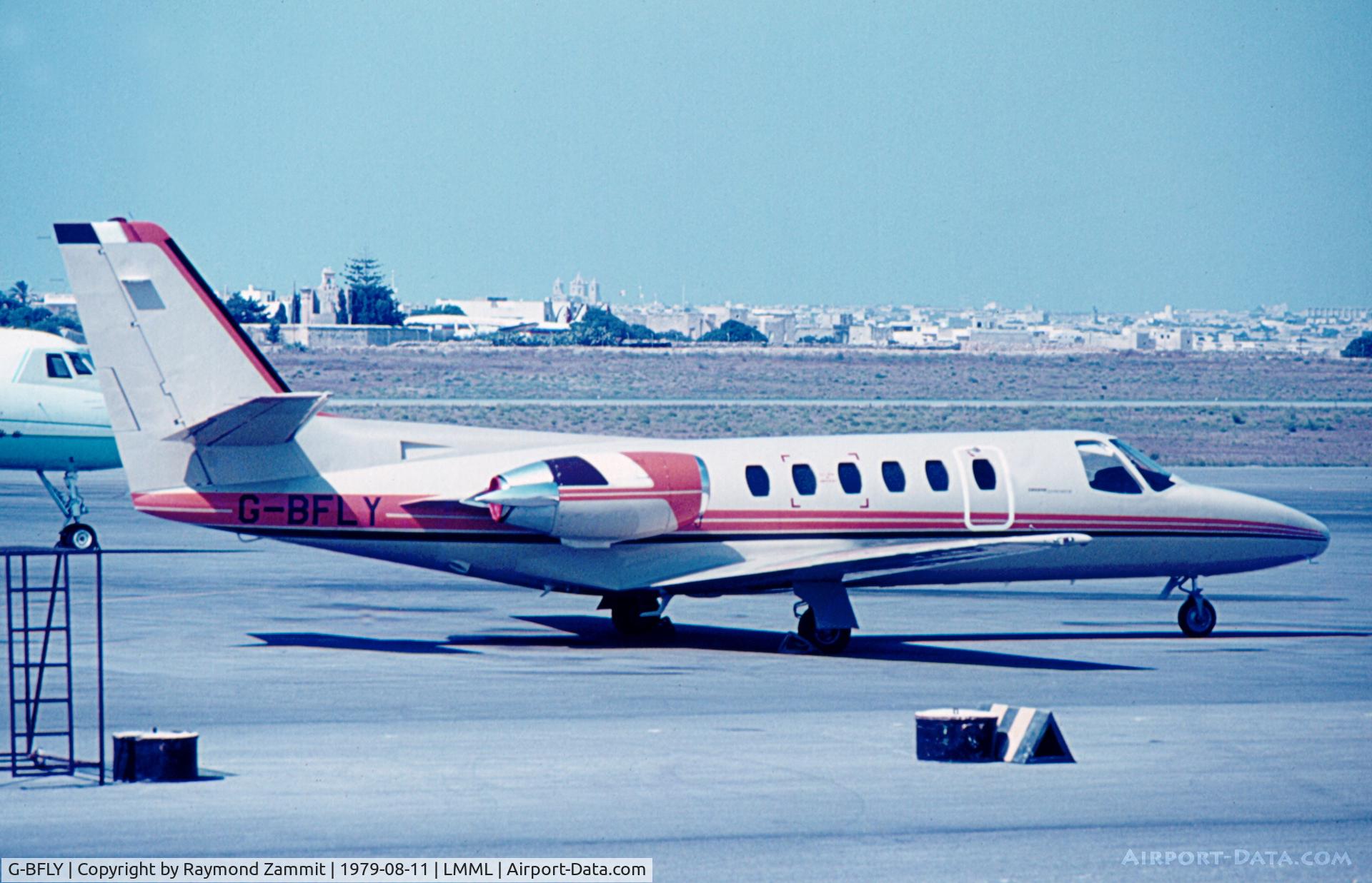 G-BFLY, 1979 Cessna 550 Citation II C/N 550-0080, Cessna 550 Citation II G-BFLY Northair