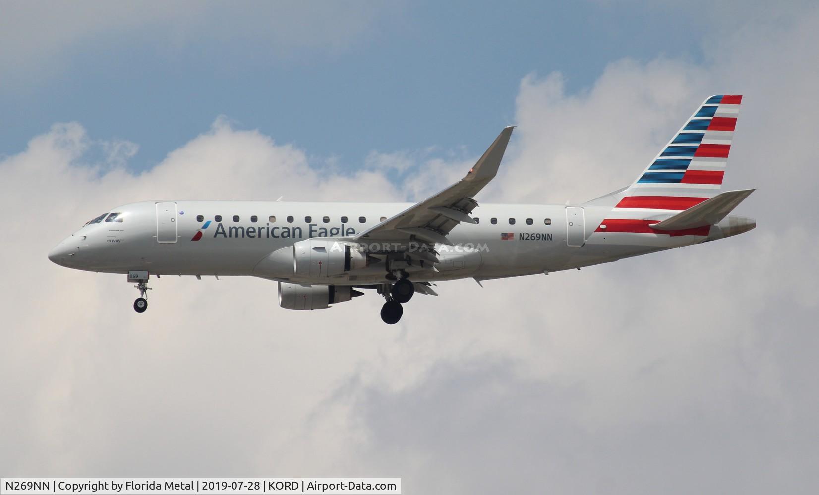 N269NN, 2019 Embraer 175LR (ERJ-170-200LR) C/N 17000774, ORD 2019