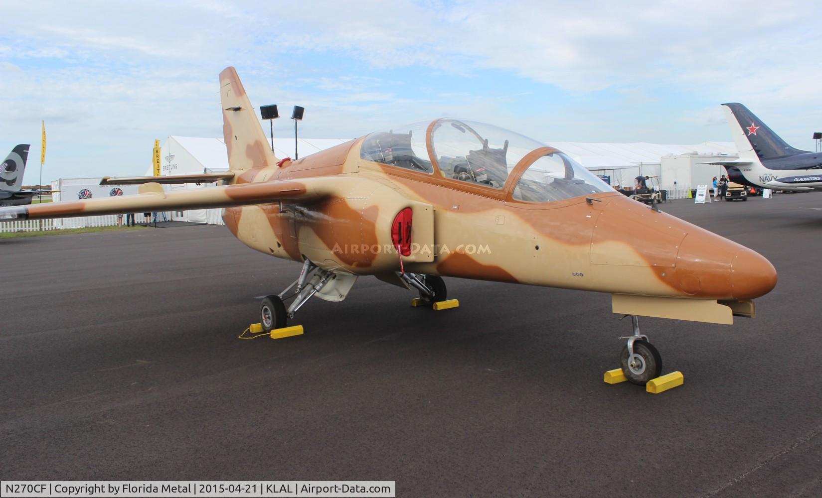N270CF, 1985 SIAI-Marchetti S-211 C/N 009/02-006, SNF 2015