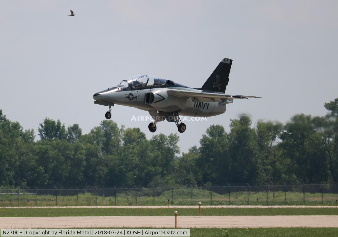 N270CF, 1985 SIAI-Marchetti S-211 C/N 009/02-006, OSH 2018