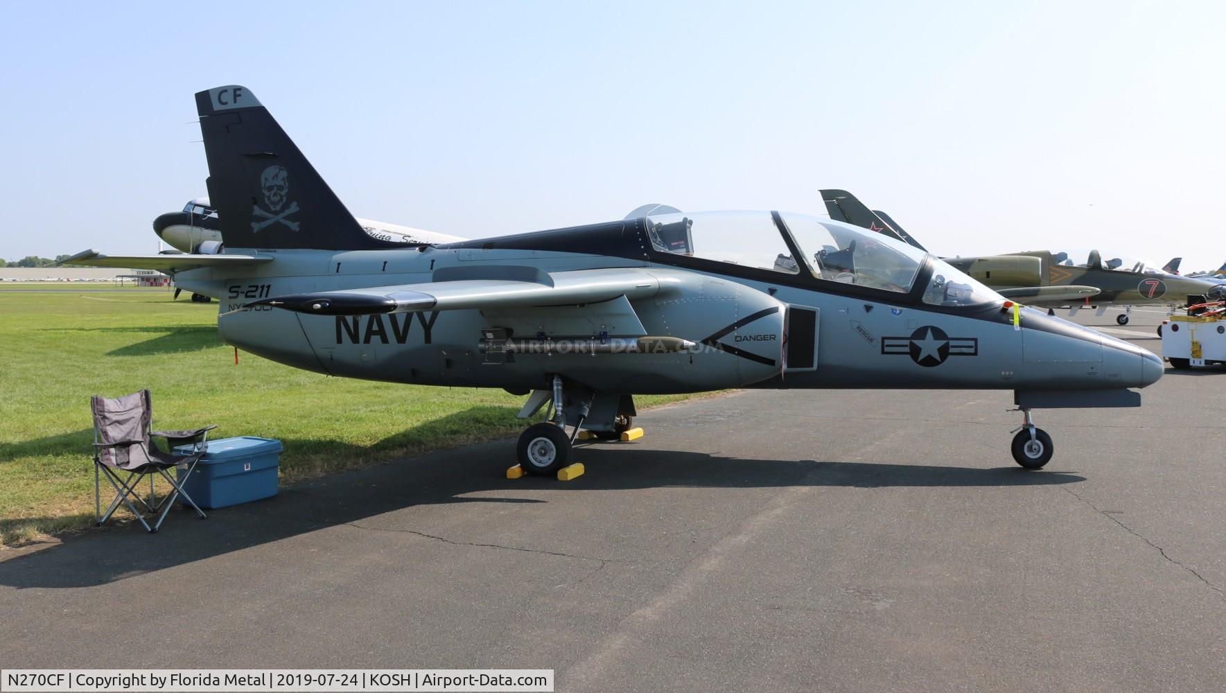 N270CF, 1985 SIAI-Marchetti S-211 C/N 009/02-006, OSH 2019